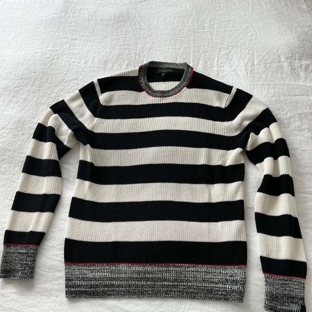 Rag and Bone LS Striped Sweater